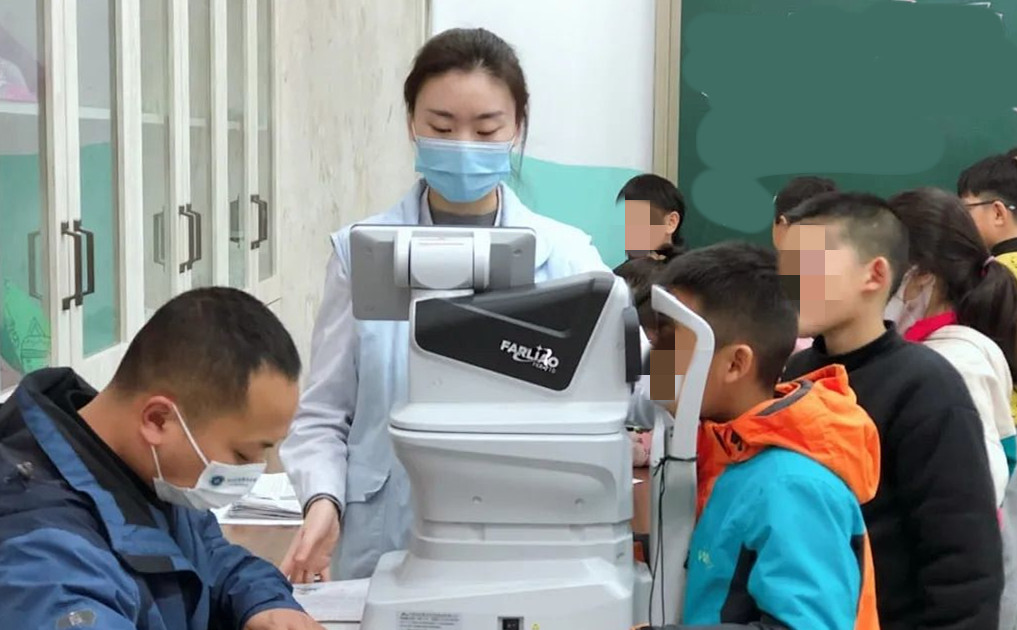 关爱青少年眼健康,校园筛查智能化